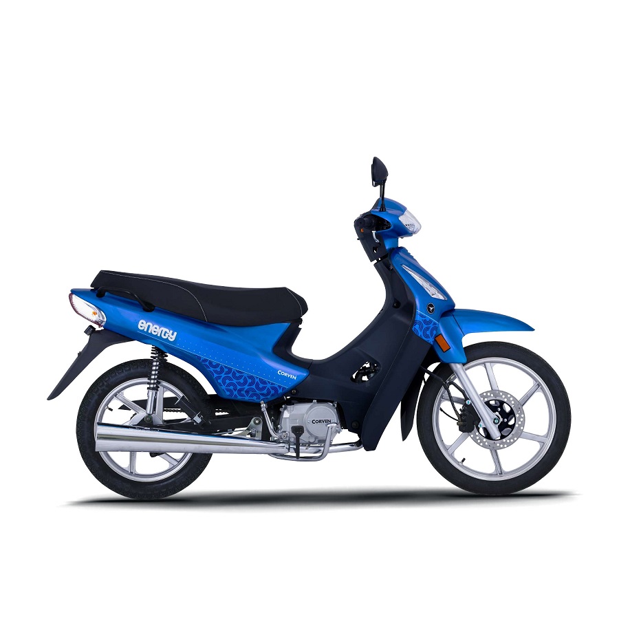 Motomel roja en carretera